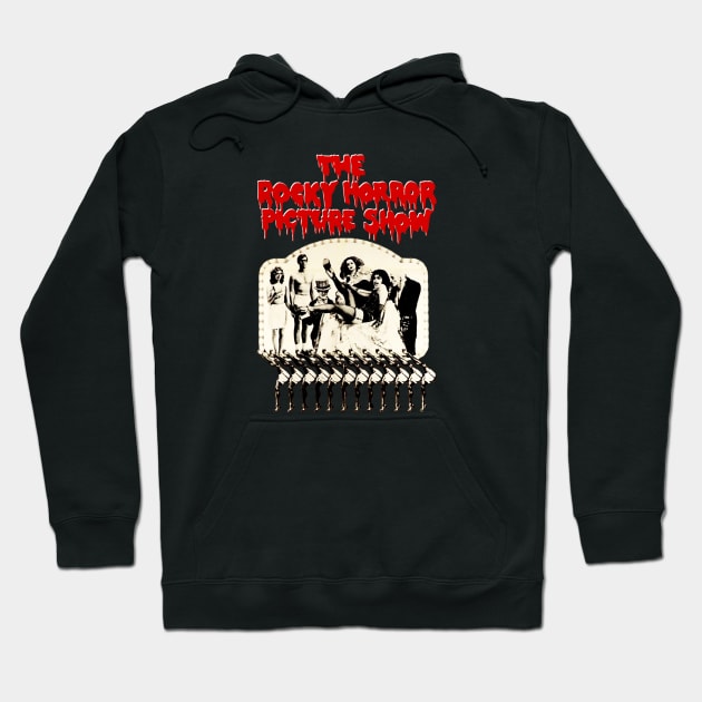 Horror Retro Rocky Hoodie by From Cake